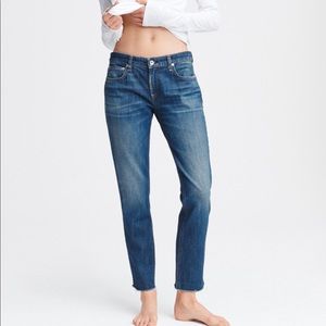 Rag and Bone Dre low rise slim boyfriend jeans